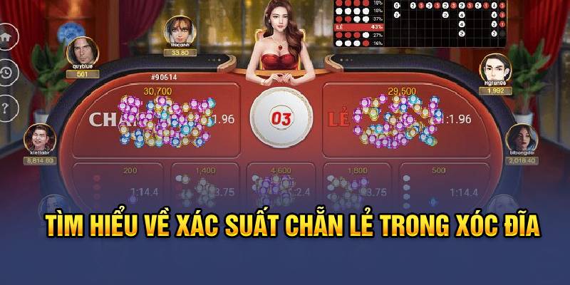 Tìm hiểu về xác suất chẵn lẻ trong xóc đĩa